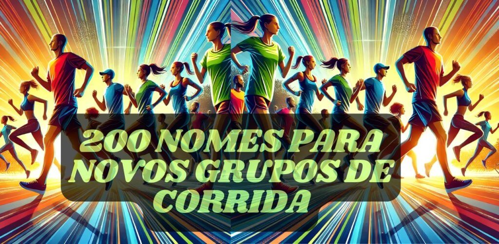 sugestão de nome para grupo de corrida